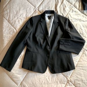 Ann Taylor black women’s blazer 10 petite